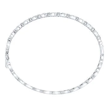 1.37 Carat Round Brilliant Bangle Bracelet - Image 4
